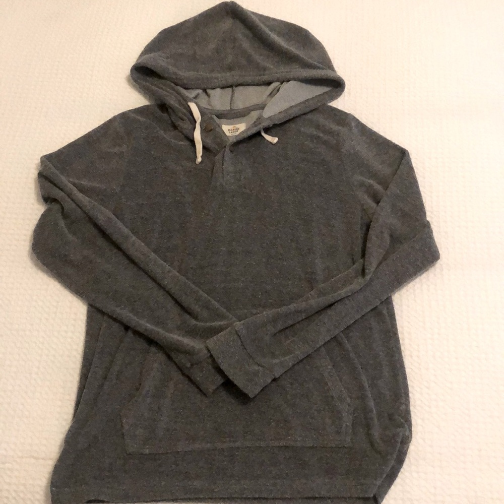 Men’s Marine Layer Terry Hoodie Grey M